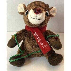 Dan Dee Musical and Lighted Rudolph The Red Nosed Reindeer TESTED